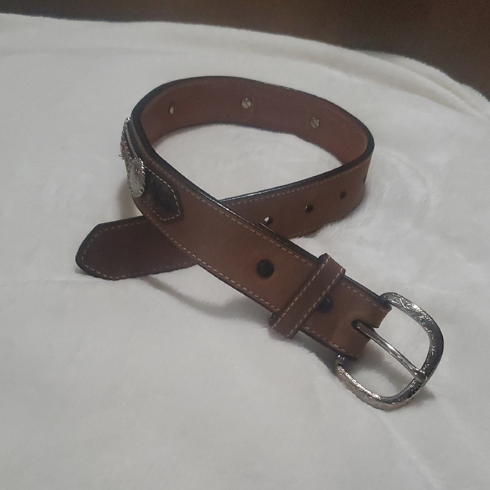 Brown Leather Belt